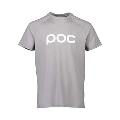 Abbildung von POC Reform Enduro TEE Tshirt print, Herren, Größe: Small, Alloy grey
