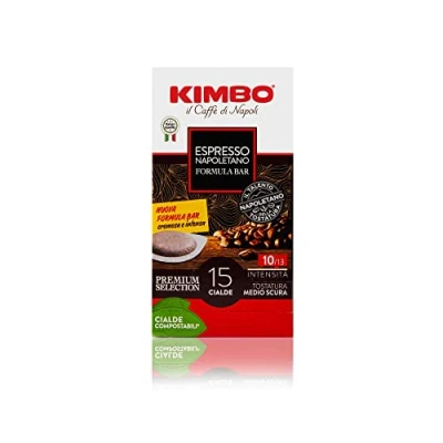 Abbildung von 19,20 Rabatt 12 stücke Kimbo E.S.E. Serving Espresso Napoletano 1.32 kg