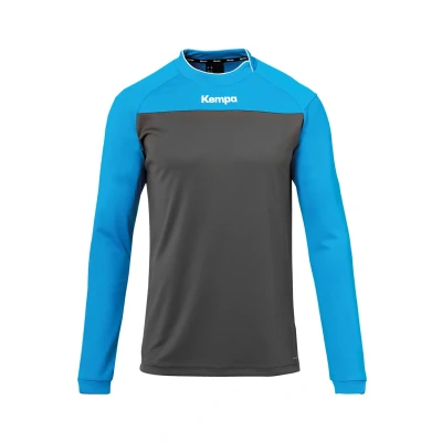 Abbildung von Kempa Prime Langarmshirt, Größe: XXL, Anthra kempablau