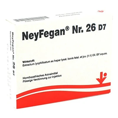Abbildung von Neyfegan Nr.26 D 7 Ampullen 5X2 ml