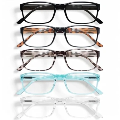 Abbildung von Gaoye 5 pack Lesebrillen herren/damen mit blaulichtfilter Brille Lesehilfe für Damen Herren