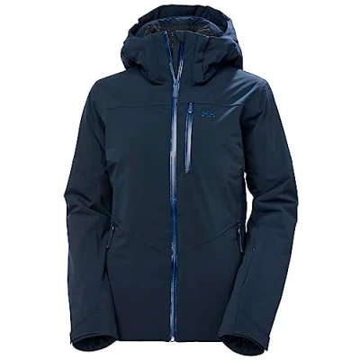 Abbildung von Helly Hansen Alphelia Snowboardjacke, Damen, Größe: Medium, Navy