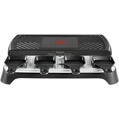 Abbildung von Tefal re459812 Raclettegrill 8 Personen 1100 W + Gourmetgrill Smart