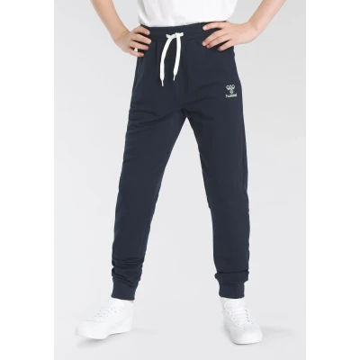 Abbildung von Hummel Hmlon Jogginghose für Kinder, Größe: 134, Black iris
