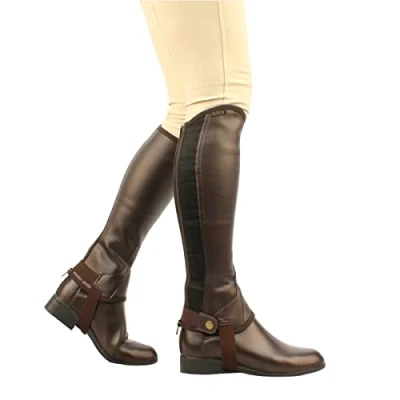 Abbildung von Saxon Chaps Equileather Schwarz S