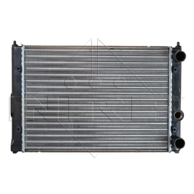Abbildung von NRF 54686 Kühler, Motorkühlung Aluminium 430 322 34 Kühlrippen mechanisch gefügt VOLKSWAGEN: Polo III Classic, Variant, SEAT: Ibiza 2