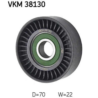 Abbildung von SKF VKM 38130 Umlenkrolle MERCEDES BENZ: A Klasse, B Vaneo