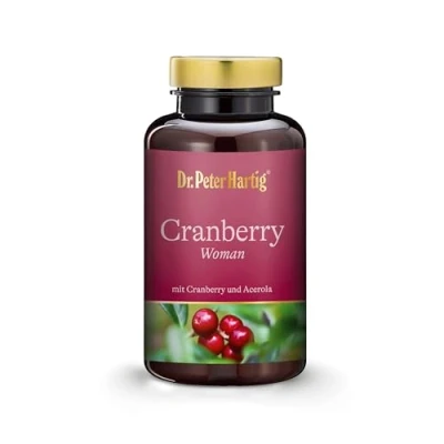 Abbildung von Dr. Peter Hartig Cranberry Woman 120 Kapseln 4 Monats Vorrat lactose hefe glutenfrei Kapseln, St., 75 g