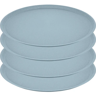 Abbildung von KOZIOL Teller CONNECT PLATE, (4 St), CO² neutral, Made in Germany. Biozirkulärer Kunststoff, 255 mm