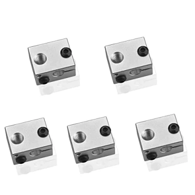 Abbildung von Fasizi Heizblock aus Aluminium für 3D Drucker, V6, 5 Stück