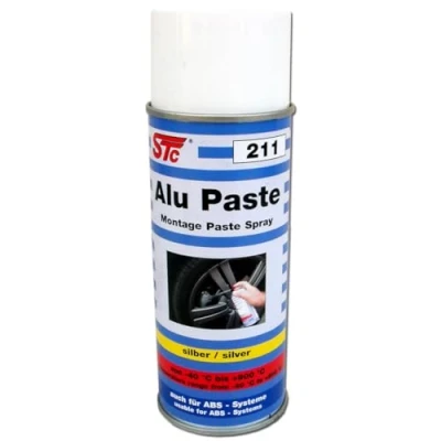 Abbildung von STC Montage Alu Pasten Spray 400 ml Anti Seize Montagespray Gleitmittel, Trennmittel &amp; Korrosionsschutz