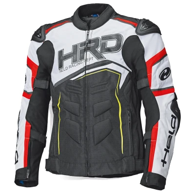 Abbildung von Held Safer SRX Textiljacke schwarz/weiß/rot XXL (lang) Herren
