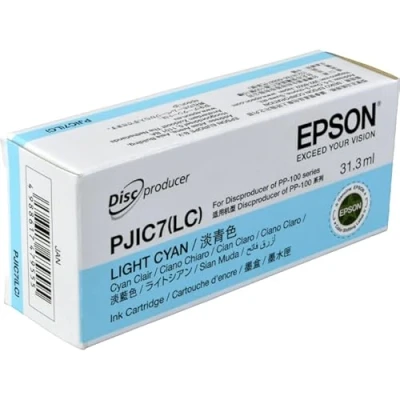 Abbildung von Epson PJIC7(LC) Cyan (hell) Tintenpatrone C13S020689