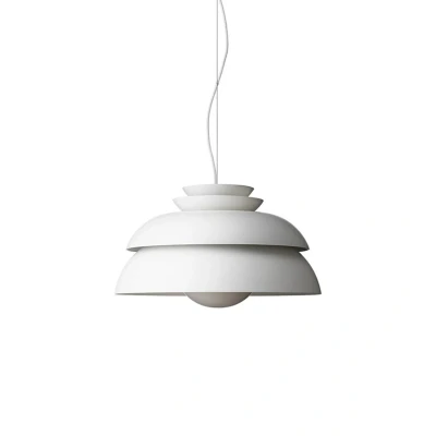 Abbildung von FRITZ HANSEN Concert P3 Hängelampe weiß Ø 55 cm
