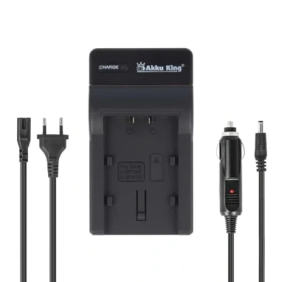 Abbildung von 2in1 KFZ + Netz Ladegerät kompatibel mit Samsung Akku IA BP210E, BP210R, BP420E