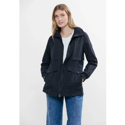 Abbildung von Cecil Kurze Trench Kurzmantel, Damen, Größe: XS, Blau