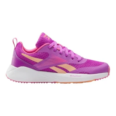 Abbildung von Reebok Energen RUN Unisex Laufschuh Straße für Kinder, Größe: 27, Purple rave/true pink/sunkissed orange Schuhe