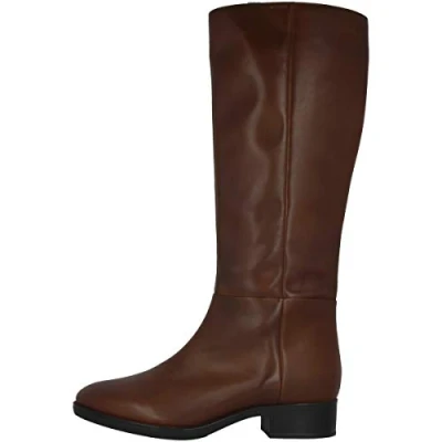 Abbildung von Geox Overknees, Damen, Größe: 39, Cognac Schuhe
