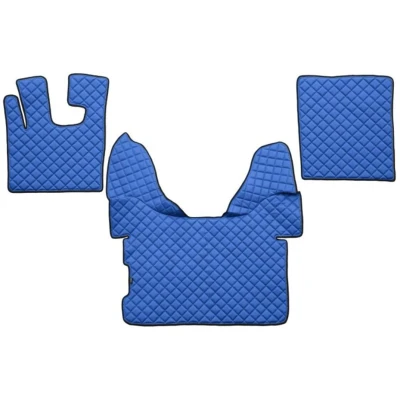 Abbildung von F CORE Eco Leather Q FL09 BLUE Fußmattensatz Leder 3 Blau
