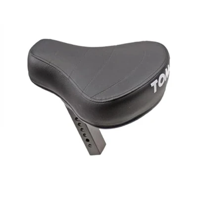 Abbildung von Sitz Sattel Schwarz Eckige Sattelstütze für Tomos A3 A35 Standard Mofa Moped Mokick