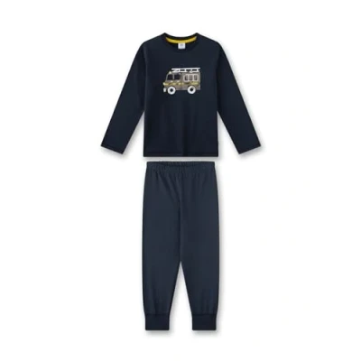 Abbildung von Sanetta SET Pyjama für Kinder, Größe: 128, Blau