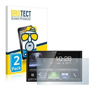 Abbildung von BROTECT Entspiegelungs Schutzfolie für Kenwood DMX7017DABS (2 Stück) Matte Displayschutz Folie, Anti Reflex, Fingerprint