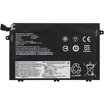 Abbildung von ASKC L17L3P51 Replacement Laptop Akku für Lenovo ThinkPad E480 E485 E490 E495 E580 E585 E590 E595 Series L17M3P51 L17M3P52 L17C3P51 01AV445 01AV446 01AV447 01AV448 SB10K97608 SB10K97609 11.1V 45Wh