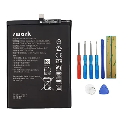 Abbildung von Swark HB386589ECW Akku Kompatibel mit Huawei Mate 20 Lite &amp; P10 Plus Honor View 10 Play Nova 5T with Tools