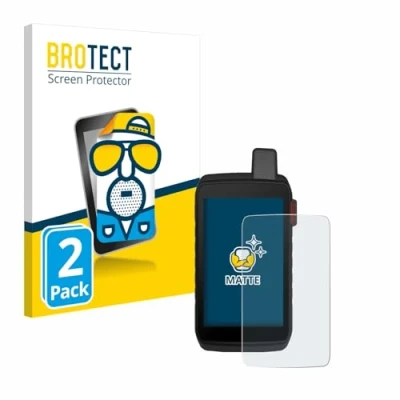 Abbildung von BROTECT Entspiegelungs Schutzfolie für Garmin Montana 710i (2 Stück) Matte Displayschutz Folie, Anti Reflex, Fingerprint