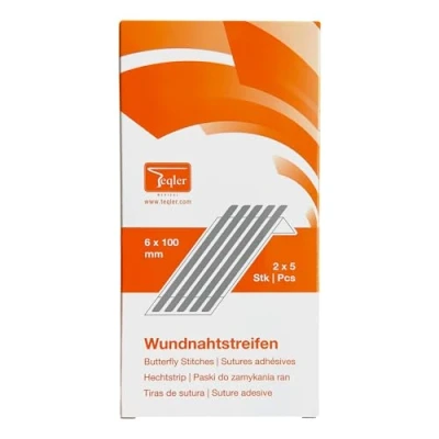 Abbildung von Teqler Wundnahtstreifen 6 x 100 mm