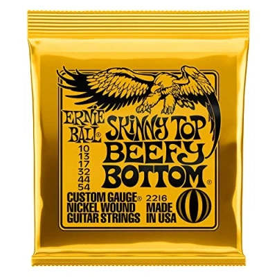 Abbildung von Ernie Ball Skinny Top Beefy Bottom Slinky Nickel Wound E Gitarrensaiten, Stärke 10 54