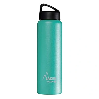 Abbildung von Laken Unisex Erwachsene Thermoskanne TA10VT Thermoskanne, Türkis, 18/8 1L