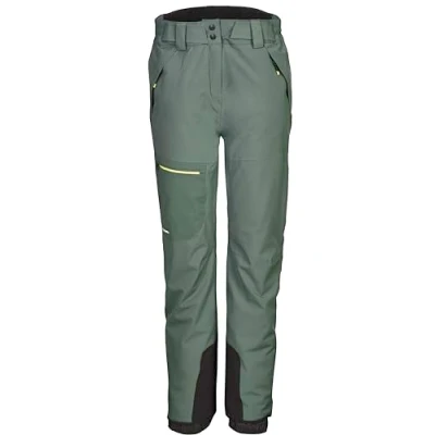 Abbildung von killtec Damen Skihose/Funktionshose mit Kantenschutz und Schneefang KSW 49 WMN SKI PNTS, grüngrau, 40, 41985 000
