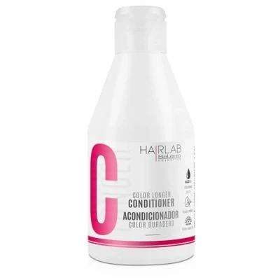 Abbildung von SALERM Haarspülung für gefärbtes Haar Color Longer Hair Lab 300 ml mit Provitamin B5 und Vitaminen A E Versiegelt pflegt die Farbe UV Sonnenschutz Ohne Sulfate Parabene
