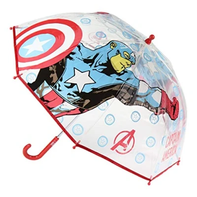 Abbildung von CERDÁ LIFE&#039;S LITTLE MOMENTS Regenschirm, transparent, von The Avengers offizielles Lizenzprodukt, Farbe (2400000548)