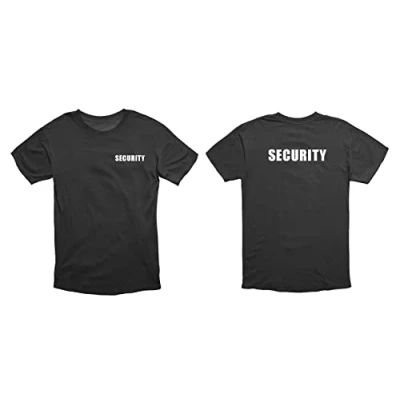 Abbildung von V Safety Unisex Arbeitskleidung T Shirt, Schwarz, S