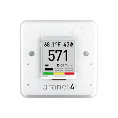 Abbildung von aranet CO2 Messgerät 0, 600 9999, 50, 85, 1100 ppm, C, %, hPa mit Temperaturmessfunktion