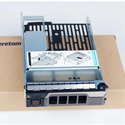 Abbildung von Heretom HYBRID Festplatten Rahmen 6,3 cm (2,5 Zoll) 9W8C4 Adapter zu 8,9 (3,5 F238F Tray Caddy für Dell R730xd R720xd T610 T630 R320 R420 R530 R720 T320 T420 T620 T430 MD1200 MD3200