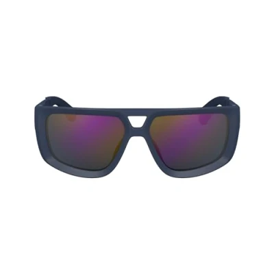 Abbildung von Calvin Klein Jeans Unisex Adult Sunglasses CKJ24605S Avio with Solid Blue W Mirror Lens