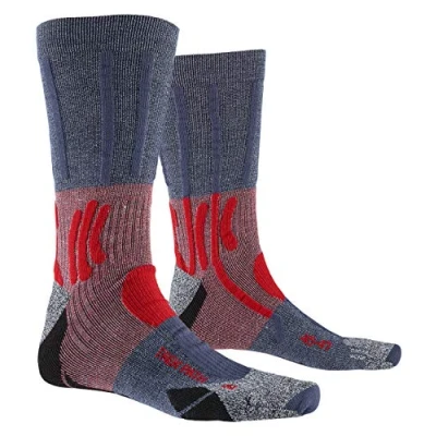 Abbildung von X Socks Bionic Trek Path Socken Midnight Blue/Dark Ruby 35 38