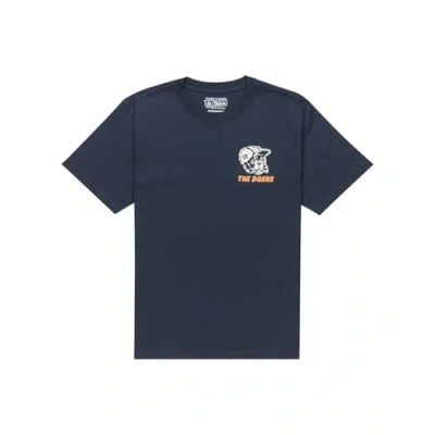 Abbildung von Element Timber Builder SS Tshirt print, Herren, Größe: Small, Eclipse navy