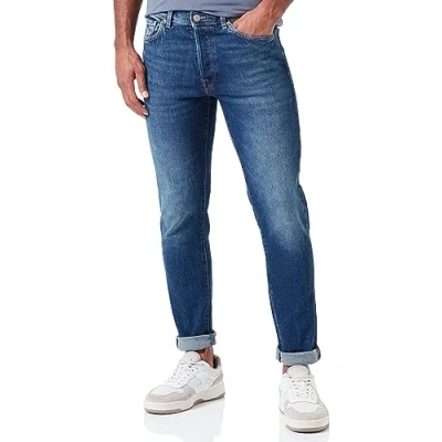 Abbildung von Selected Homme Jeans Slim Fit, Herren, Größe: 34x32, Blue denim