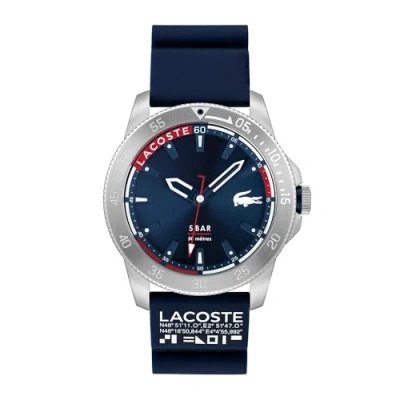 Abbildung von Lacoste Uhr, Herren, Größe: One Size, Blau