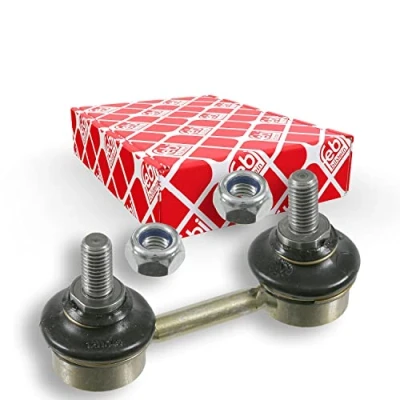 Abbildung von febi BILSTEIN 10037 Koppelstange Hinterachse links, rechts 75 M10 x 1,5 Plus mit selbstsichernder Mutter Stahl BMW: 7, Z8 Roadster