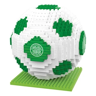 Abbildung von FOCO Offiziell Lizenziertes Celtic FC BRXLZ Bausteine, 3D Fußball Bauset