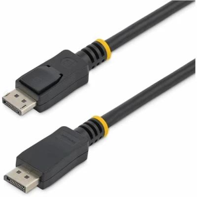 Abbildung von StarTech.com 1m DisplayPort 1.2 Kabel 4K x 2K Ultra HD VESA zertifiziertes DP auf Monitorkabel Video/Display Einrastende Stecker (DISPL1M)