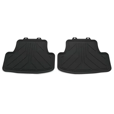 Abbildung von Volkswagen 2GD06151282V Allwetterfußmatten Premium Gummi Fußmatten 2X Gummimatten hinten, schwarz