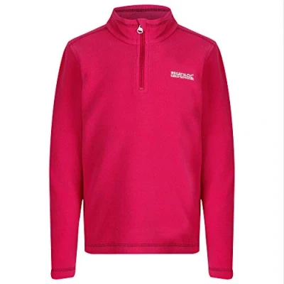 Abbildung von Regatta Hot Shot II Kinder Fleece Jacke mit halbem Reißverschluss S Cabaret