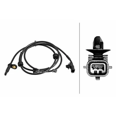 Abbildung von HELLA 6PU 358 218 331 ABS Sensor Vorderachse Hallsensor 2 1400