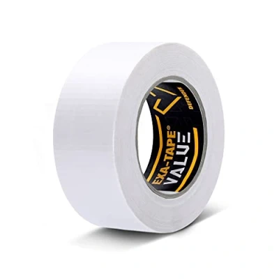 Abbildung von Defender EXA TAPE VALUE W 50 Gewebeklebeband, Weiß, glänzend, mm x m